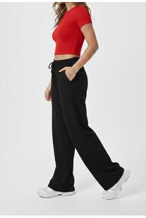 QAST GİYİM SANATI EŞOFMAN ALTI Günlük Bol Kesim Baggy Tarz