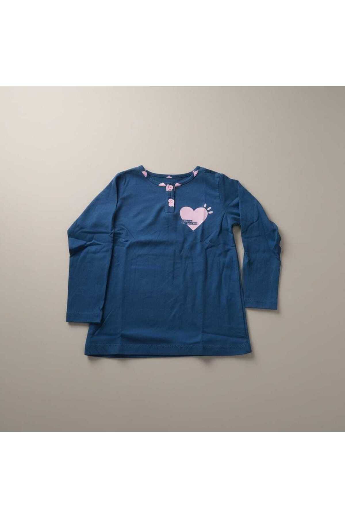 Ercahome tekstil KALP DESENLİ KIZ ÇOCUK MEMSİMLİK PİJAMA TAKIMI 5/9 YAŞ fotoğrafı 2 (önizleme)