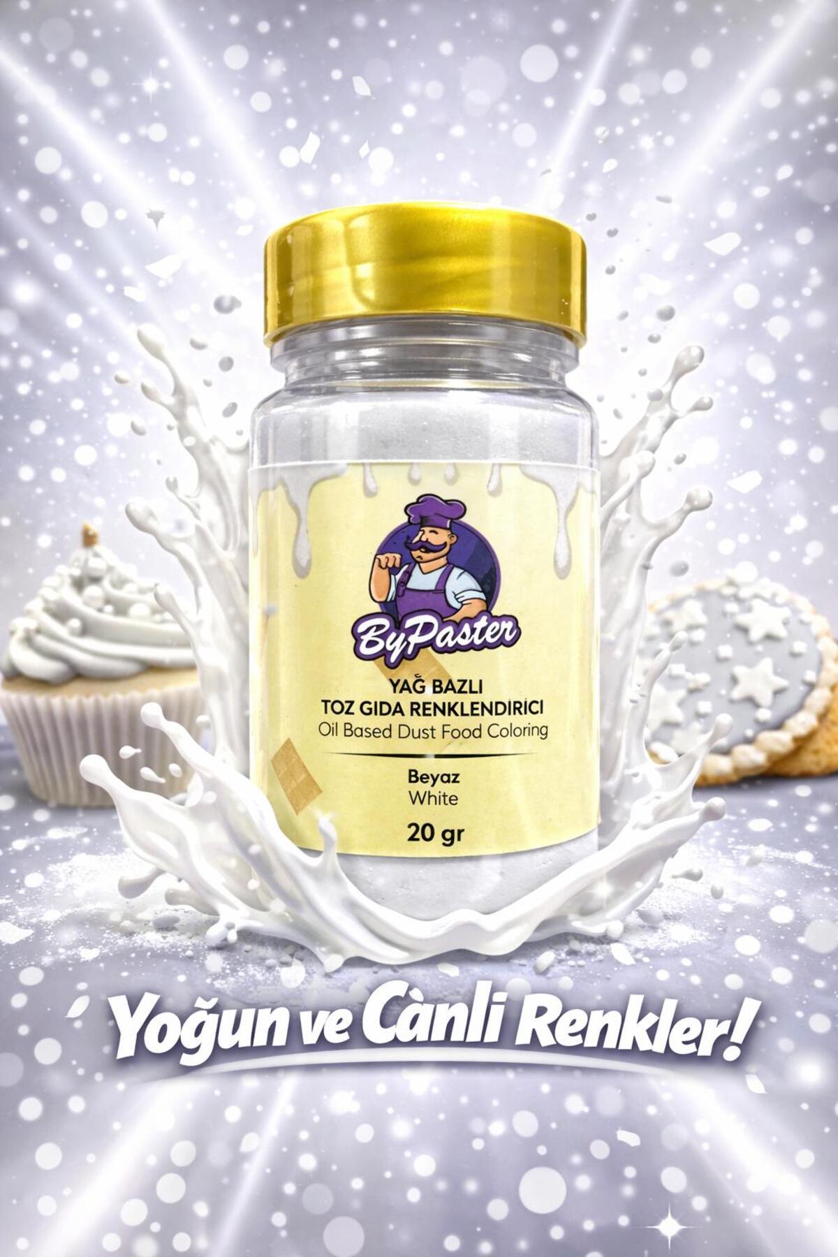 By Paster Toz Gıda Boyası 20 Gram Beyaz - Fiyatı, Yorumları