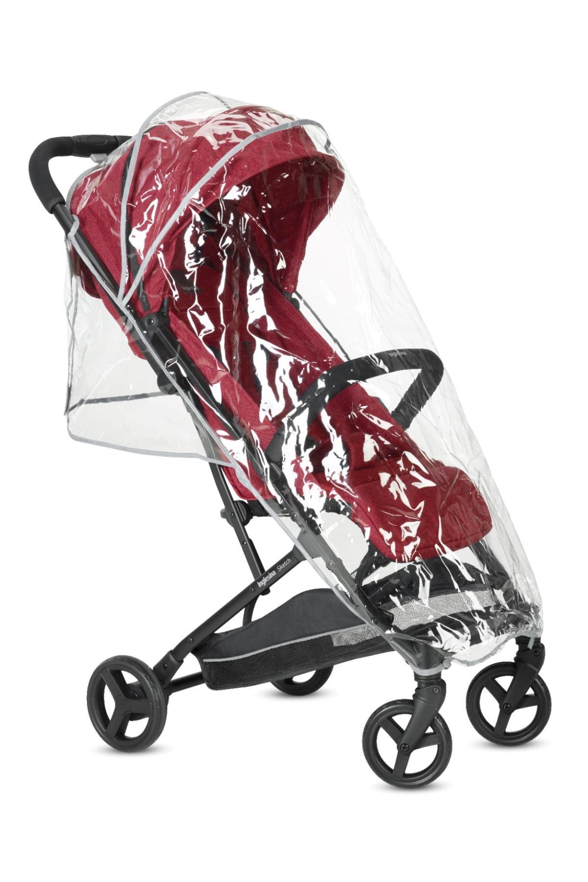 Inglesina Now ve Sketch Bebek Arabası İçin Yağmurluk fotoğrafı 2 (önizleme)