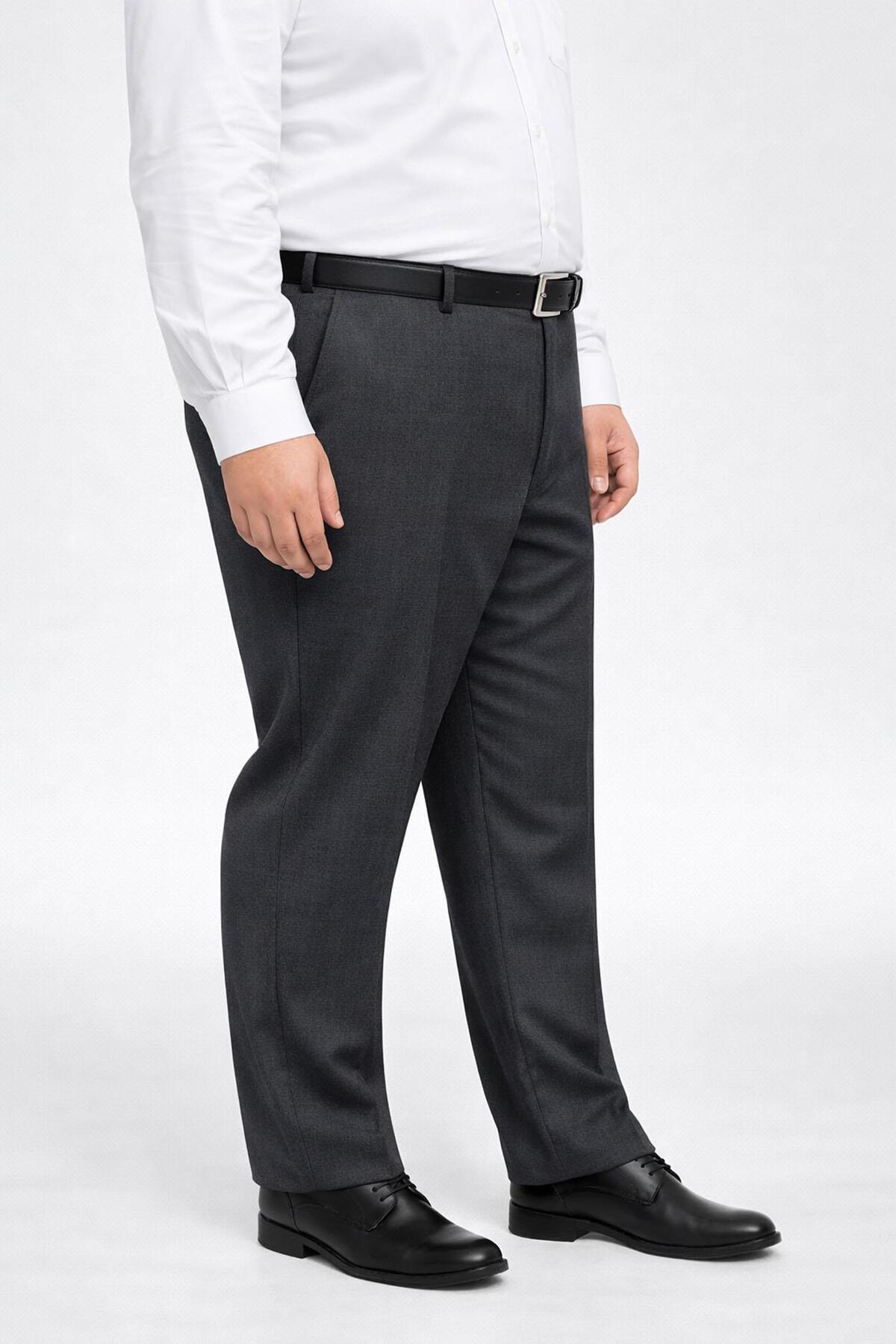 CLASSİCS MEN Caserta Büyük Beden Erkek Kumaş Pantolon - 7561 görsel 2