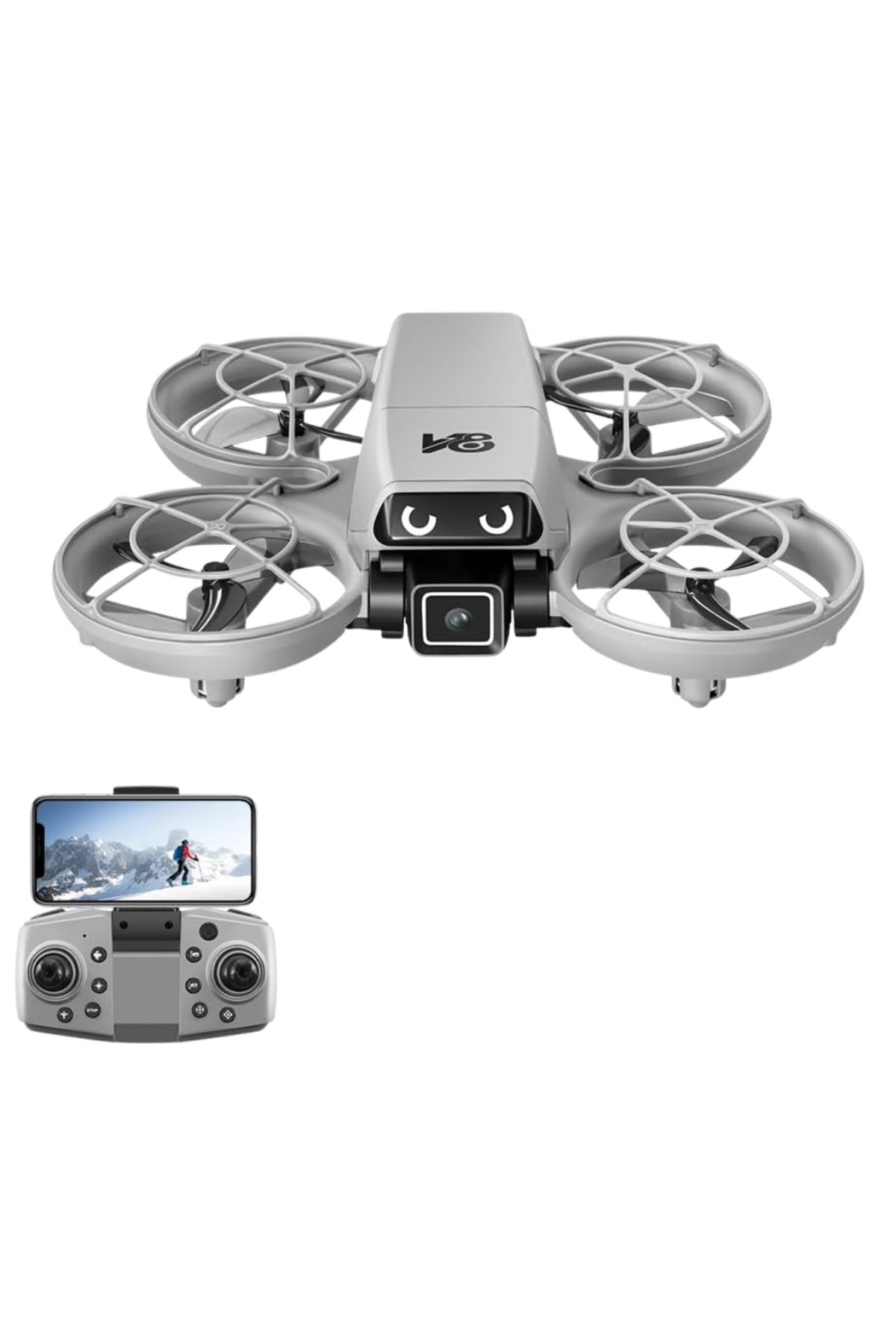 Lisinya APP Kontrollü Kameralı Mini Drone Headless Mod Özellikli - fotoğrafı 4 (önizleme)