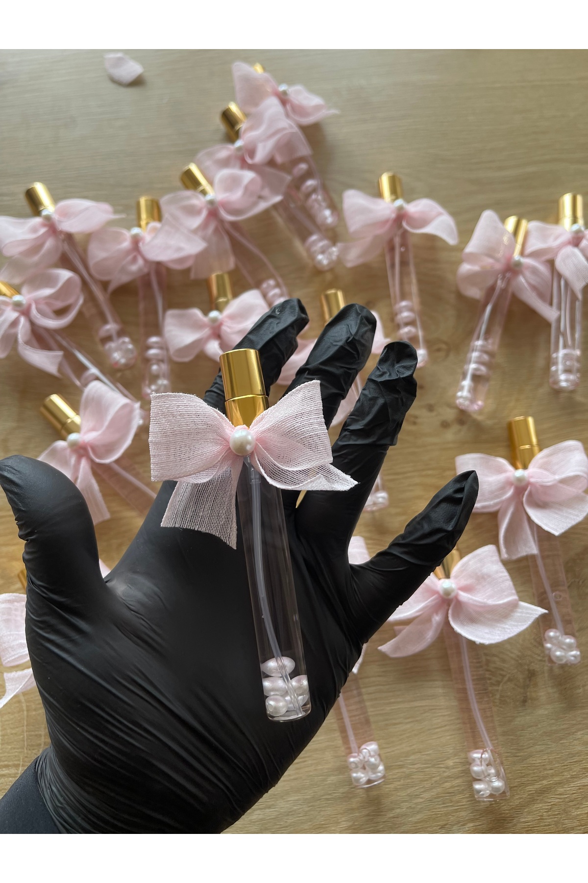 handmade candle house 10 Adet Kartlı Sprey Limon Kolonya Şişesi Doğum,Nişan Söz Hediyelikleri fotoğrafı 4 (önizleme)