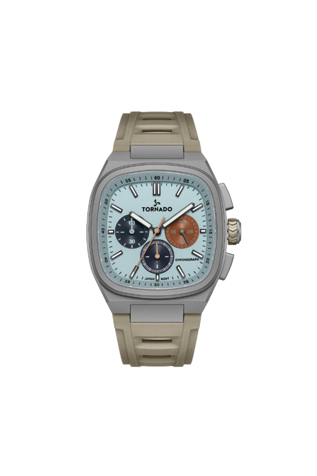 Tornado Men's Chronograph Blue Dial Watch - T26102-XREL- Trendyol