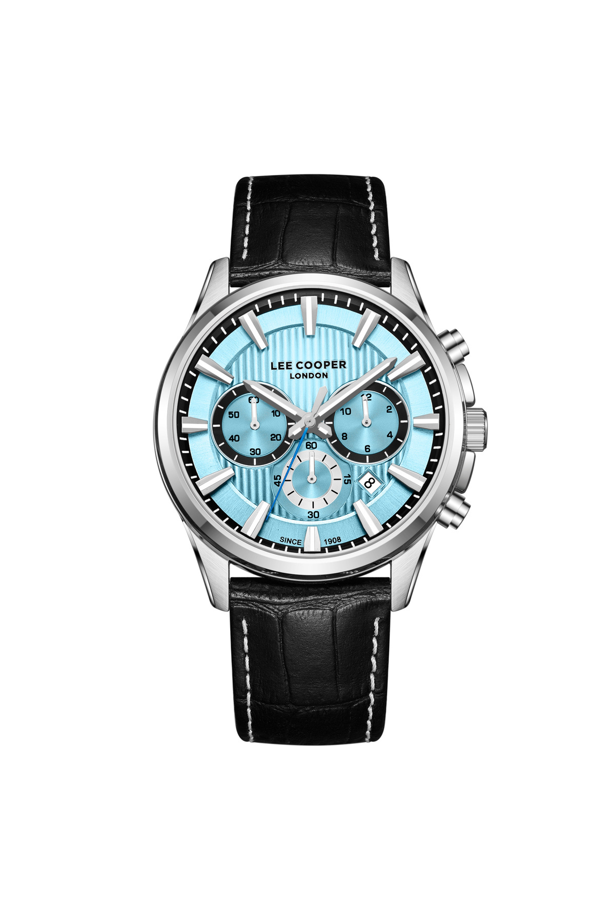Lee Cooper Men's Multi Function LIGHT BLUE Dial Watch - LC08239