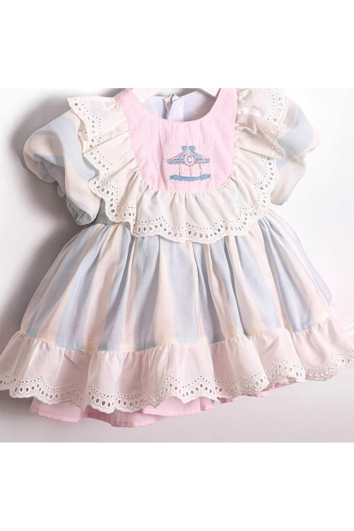 BEYAZ BEBE Kız Bebek Masal Elbise fotoğrafı 2 (önizleme)