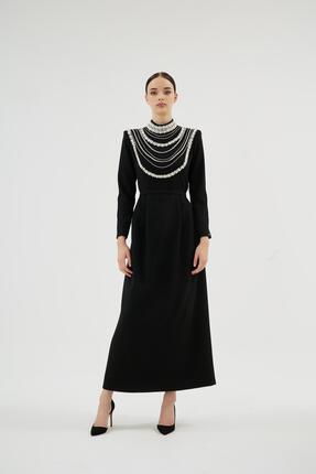 SENNA MENTA CLARA ELBİSE Siyah