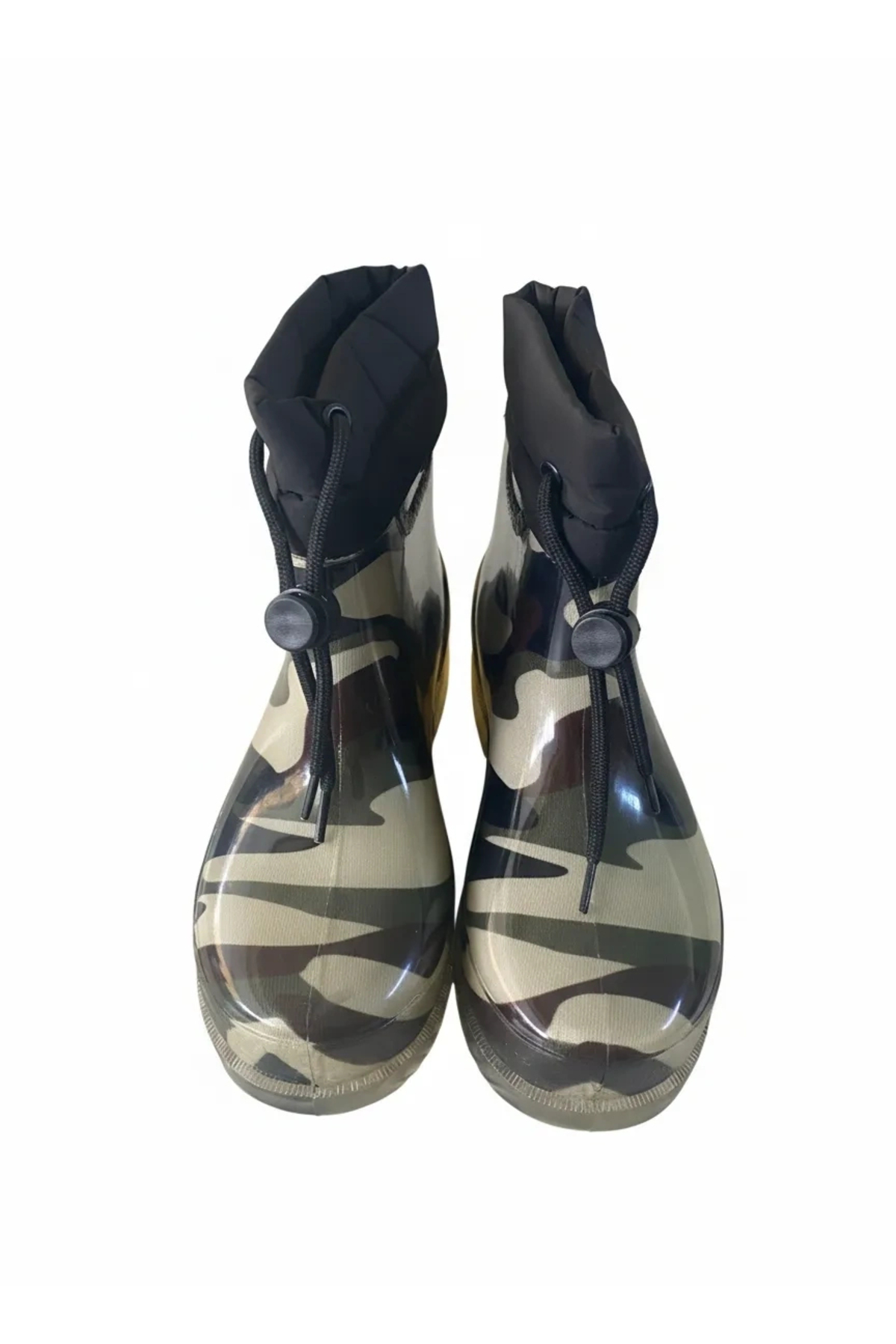 belixspor Konçlu Peluşlu Unisex Potin Yağmur Botu 36-40 Askeri Kamuflaj görsel 3