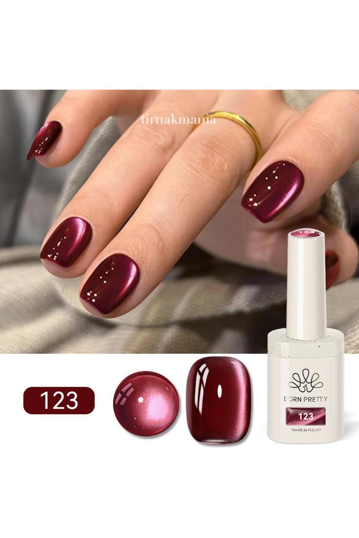PRO TERRA 10ml HEMA / TPO Free Colorful Kedi Gözü kalıcı oje 123 (62660)