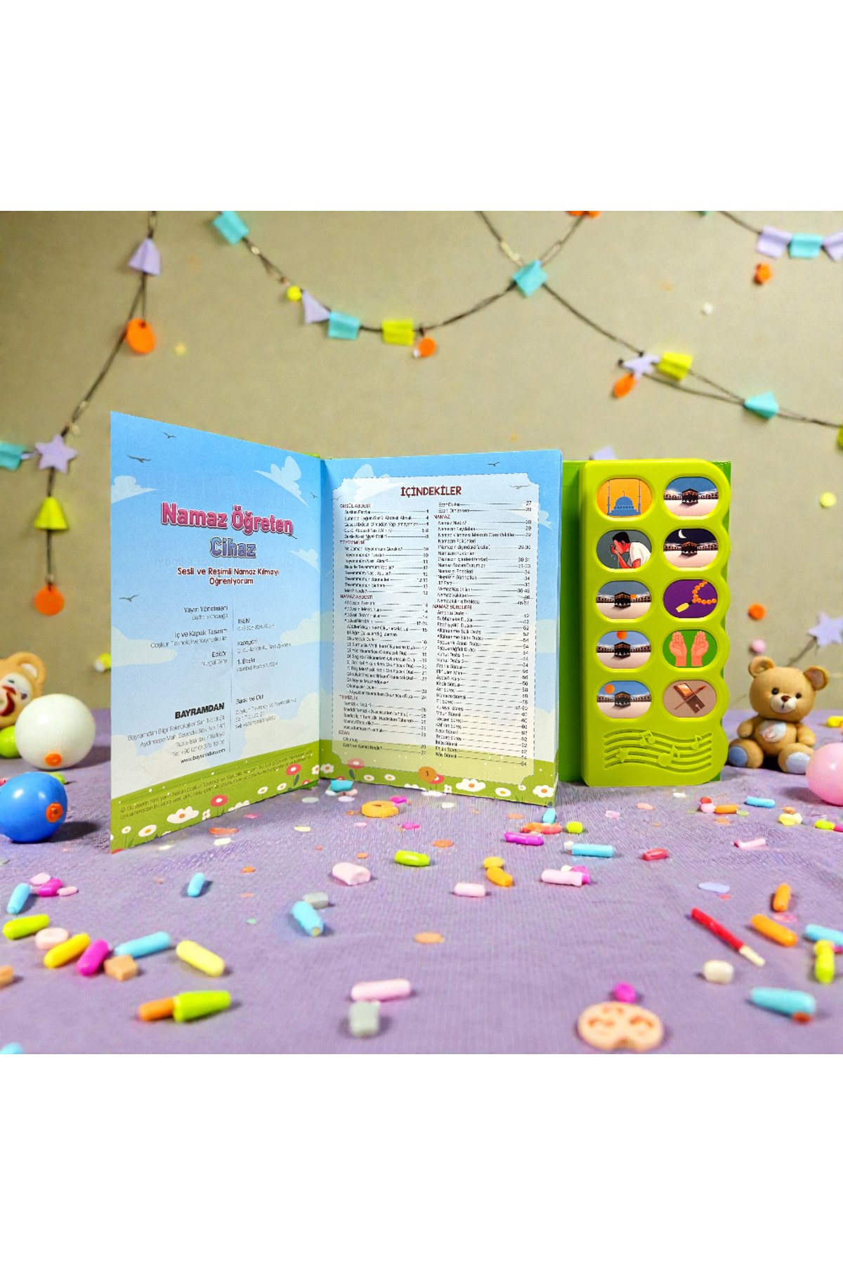Zey-Al Sesli Namaz Öğreten Kitap | Çocuklar İçin Cihazlı ve Resimli Namaz Eğitimi fotoğrafı 5 (önizleme)