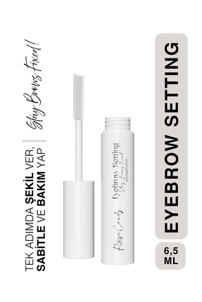 Rose Candy Gün Boyu Etkili Şeffaf Kaş Sabitleyici Maskara | Eyebrow Setting