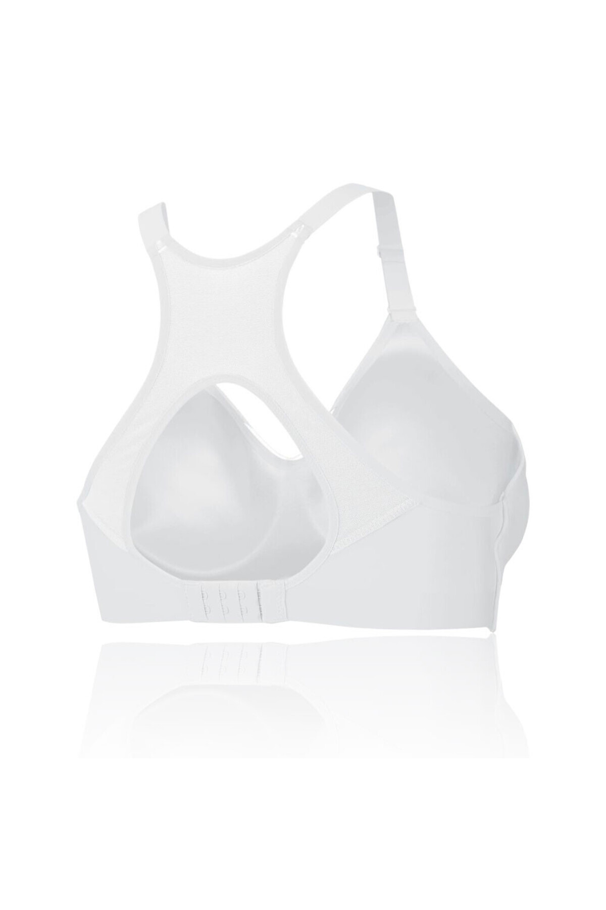 nike alpha bra white