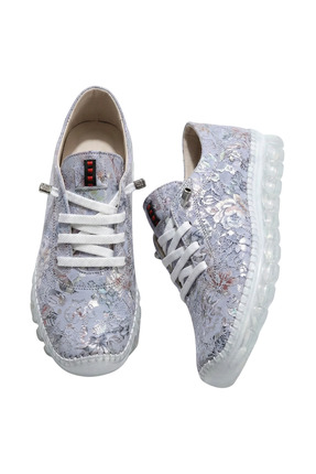 Barinoska Kadın Spor Ortopedik Hakiki Deri Sneaker - Topuk Dikeni İçin Özel T...