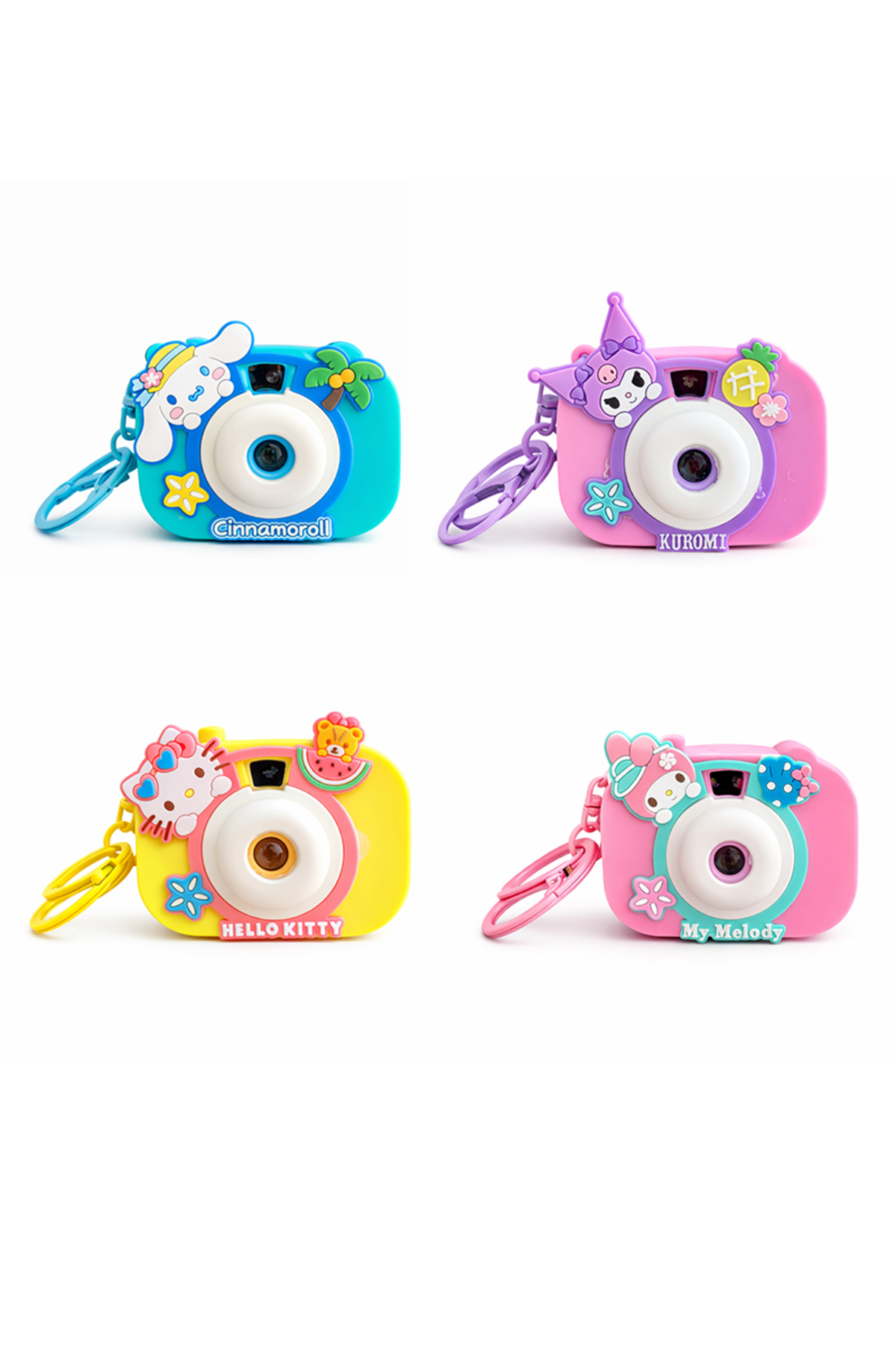 Brumoon Tavşan Cinnamoroll Projeksiyon Yansıtmalı Kamera Anahtarlık fotoğrafı 3 (önizleme)