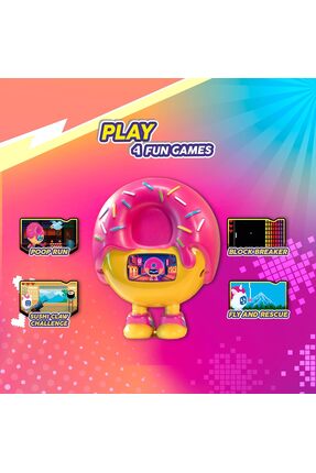 Cici Oyuncak BEEP BOOP Mochi İnteraktif Elektronik Donut Handheld Virtual Pet...