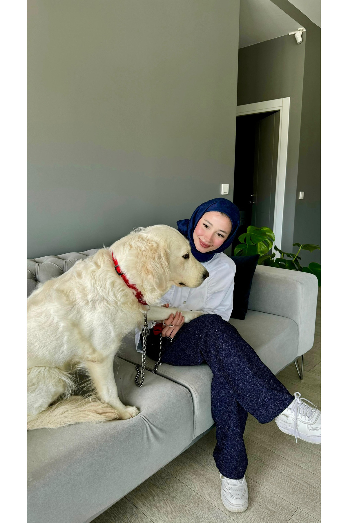 Çınar Couture  LACİVERT PANTOLON