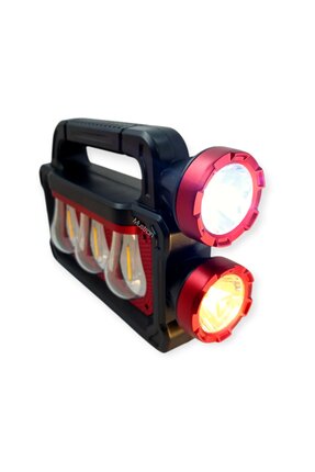 Mustran Solar Şarjlı Powerbanklı Işıldak Kamp Lambası Çift Işık Modlu