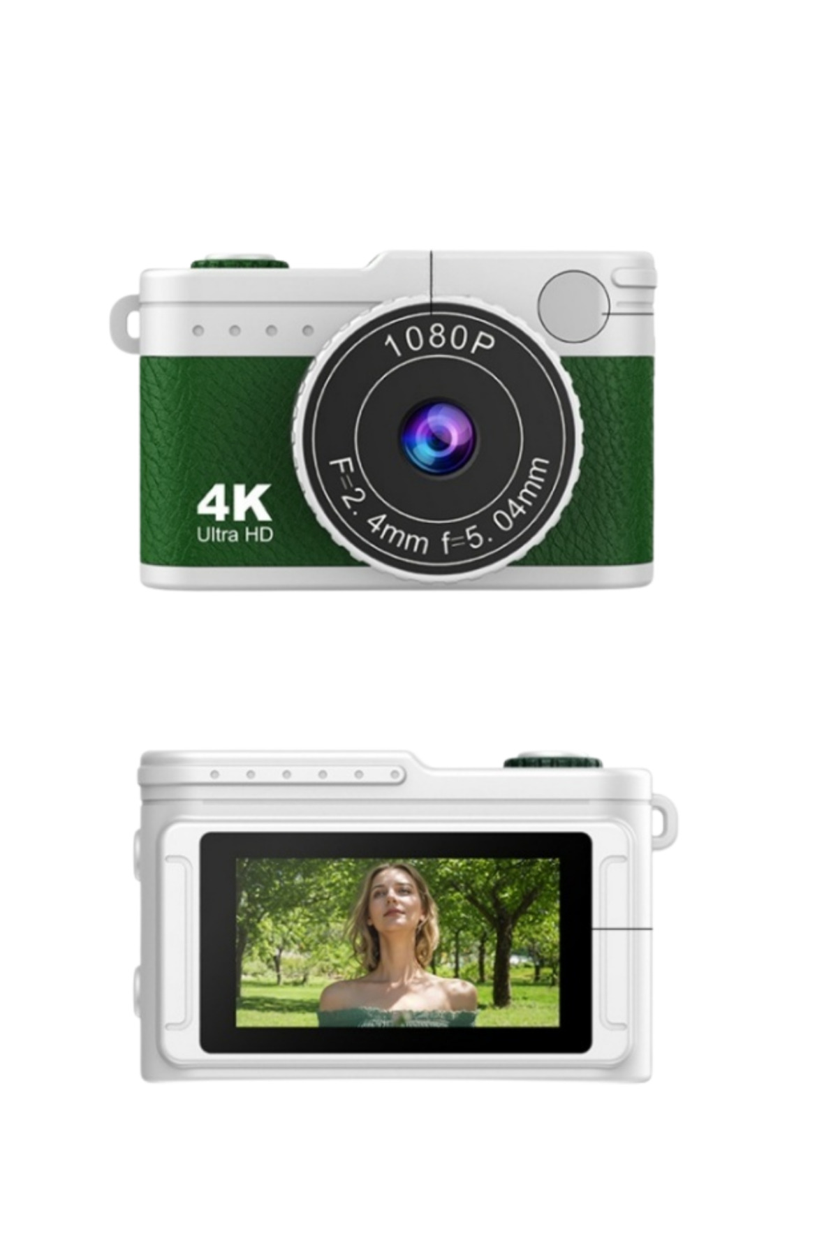 Lisinya Cep Boy 4K Mini Kamera 1080P Video IPS Ekran Taşınabilir Dijital Kamera - fotoğrafı 3 (önizleme)