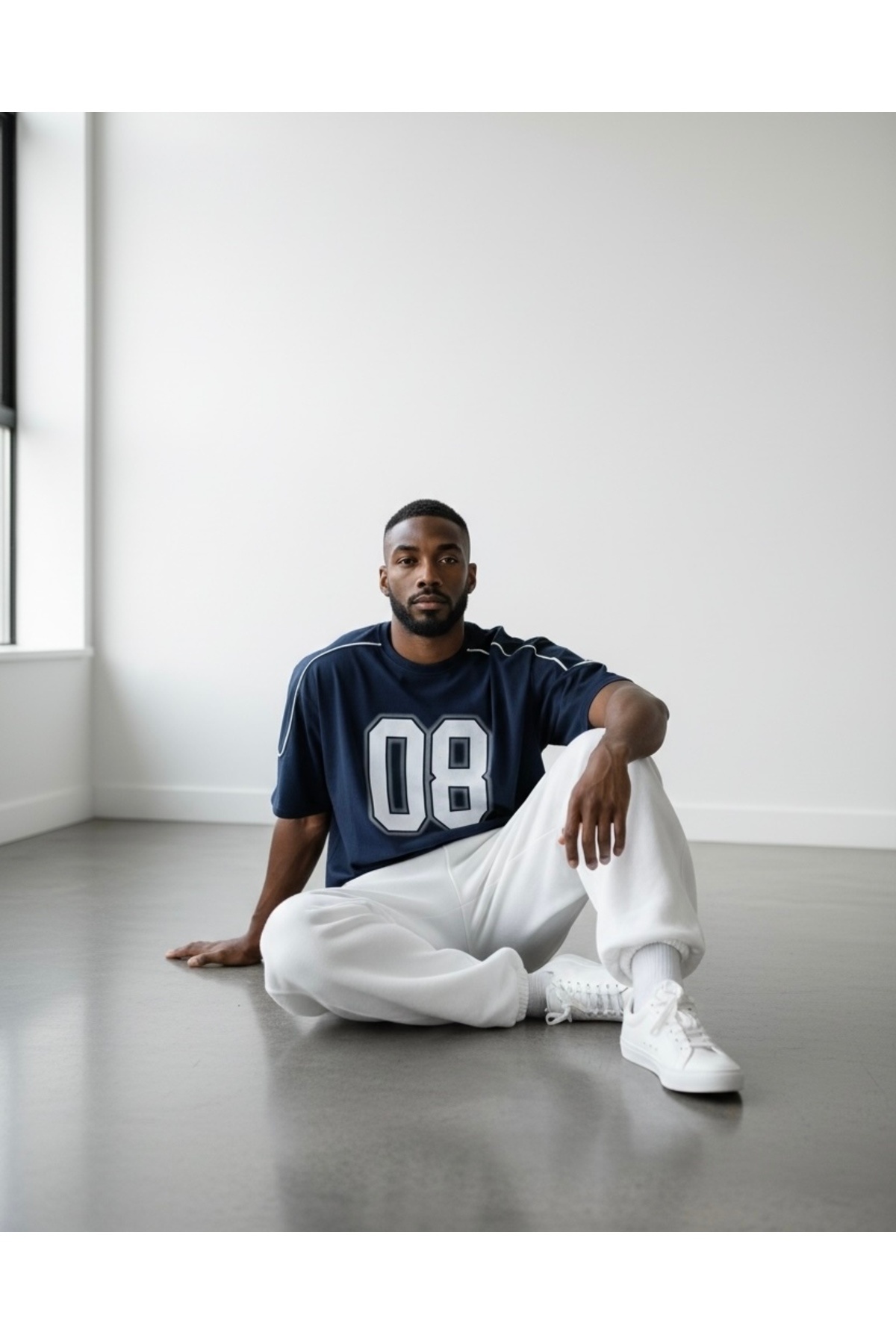 تي شيرت أساسي مطبوع من روس