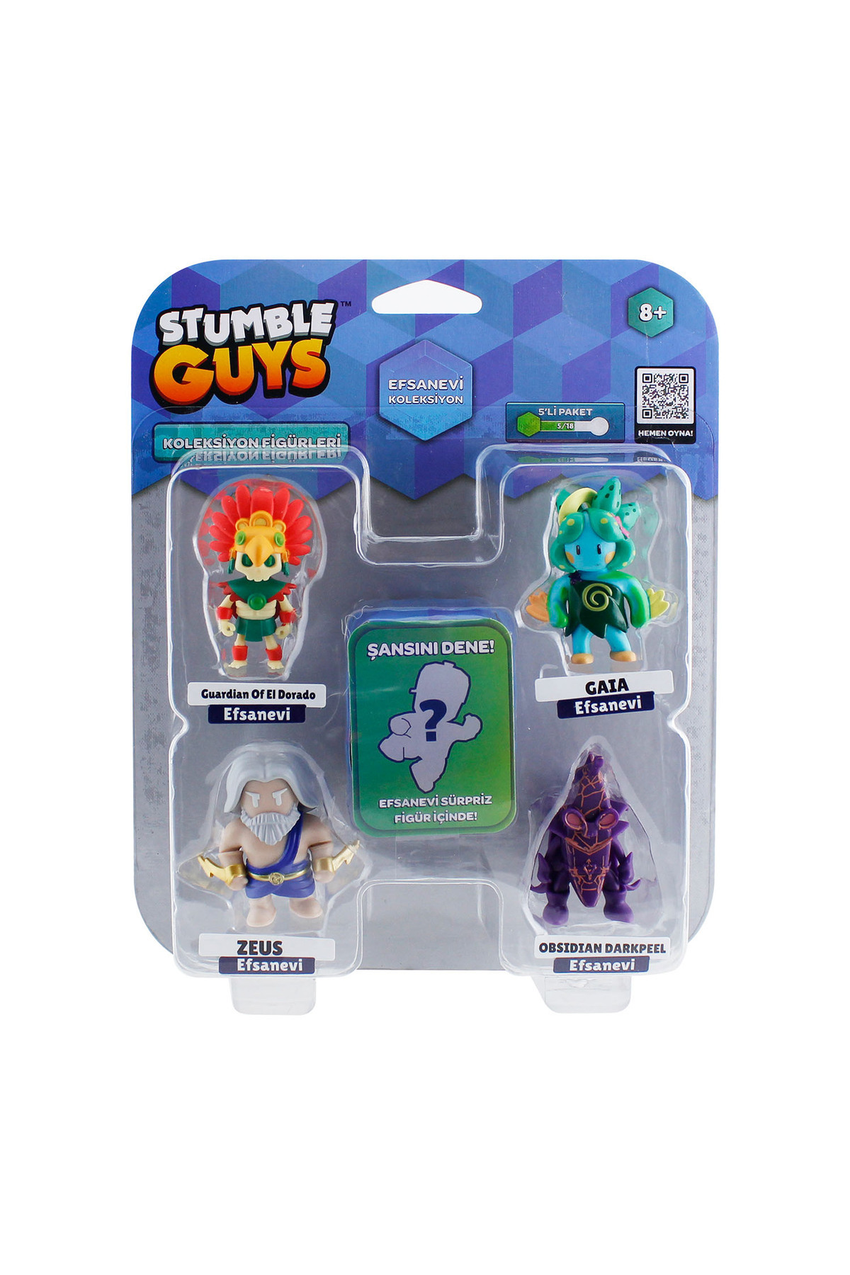NECO TOYS Stumble Guys Mythic Seri 5'li Figür Set Model 3 - Fiyatı