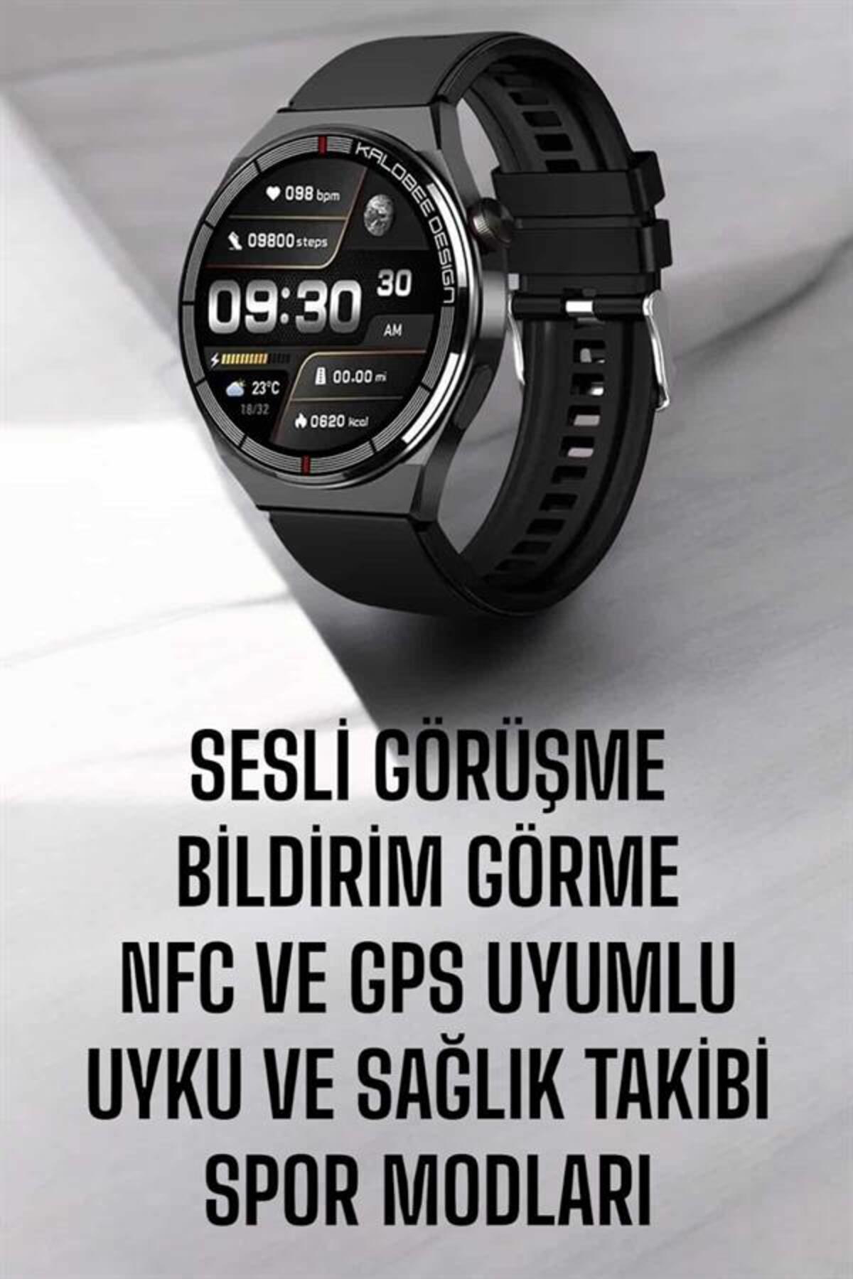 ZERO LAND 1680647782 Akıllı Saat GPS VE NFC Özelliği Sesli Görüşme (04706) Dokunmstik Ekran