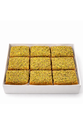 MEŞHUR HİSARÖNÜ ŞAMBALİCİSİ Antep Fıstıklı Halep Tatlısı (1 Kg.)