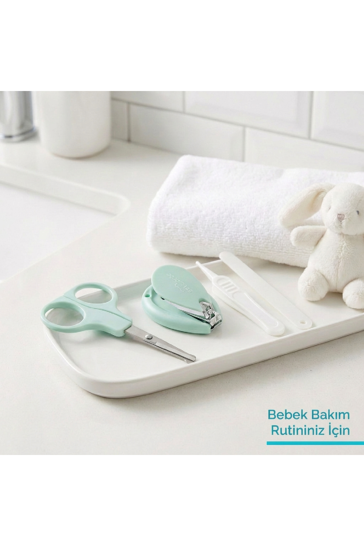 Sevi Bebe Tırnak Bakım Seti Mint Yeşili fotoğrafı 7 (önizleme)