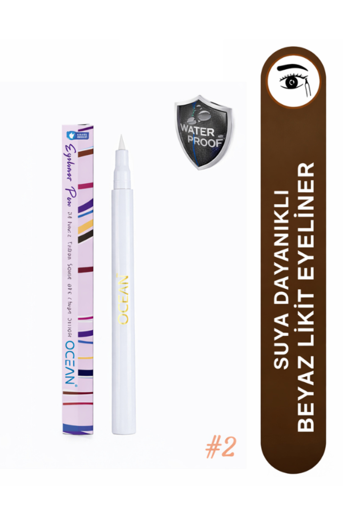 velissa Beyaz Eyeliner, Likit Kalem Eyeliner, Suya Dayanıklı, Yoğun Pigmentli - Fiyatı, Yorumları