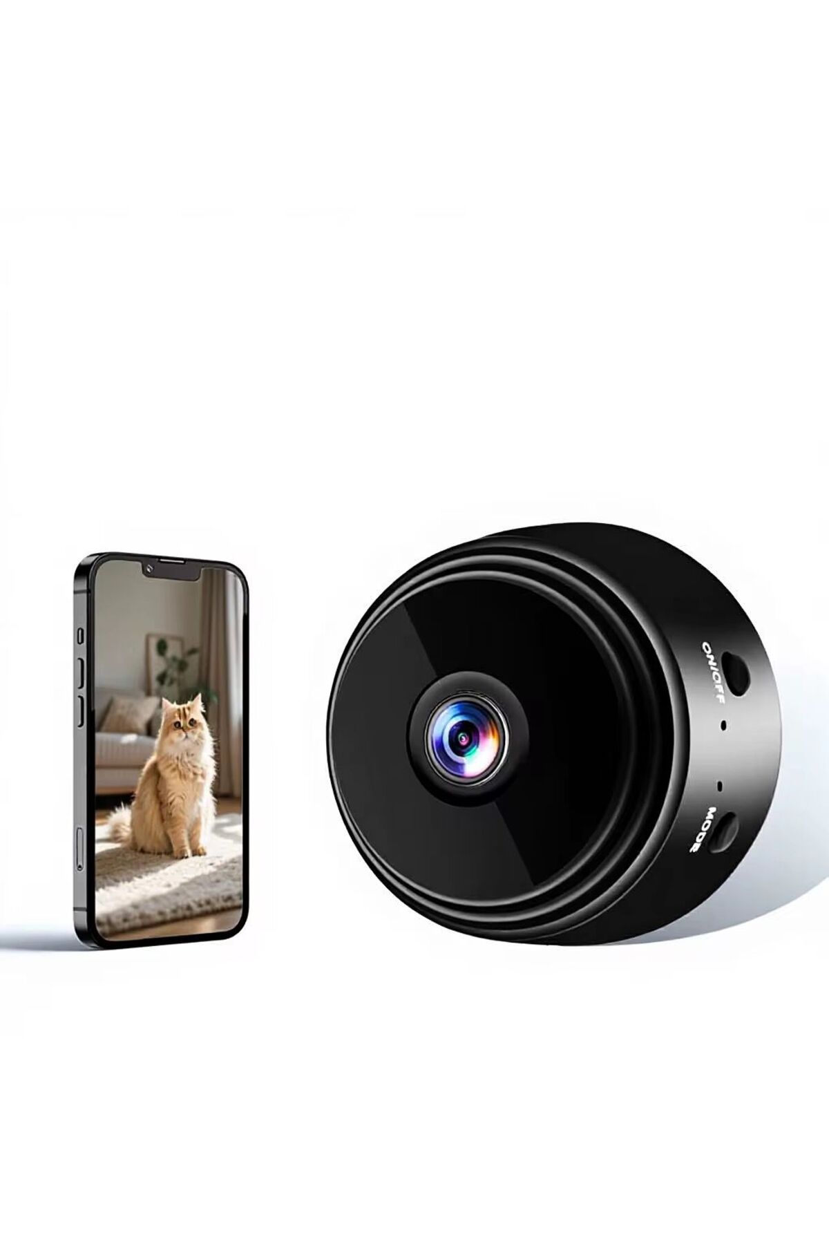 XTRIKE ME Mini Wifi Camera 1080 Gece Görüşlü Hareket Sensörlü Kablosuz Bebek ve Bakıcı Kamerası Güvenlik fotoğrafı 4 (önizleme)