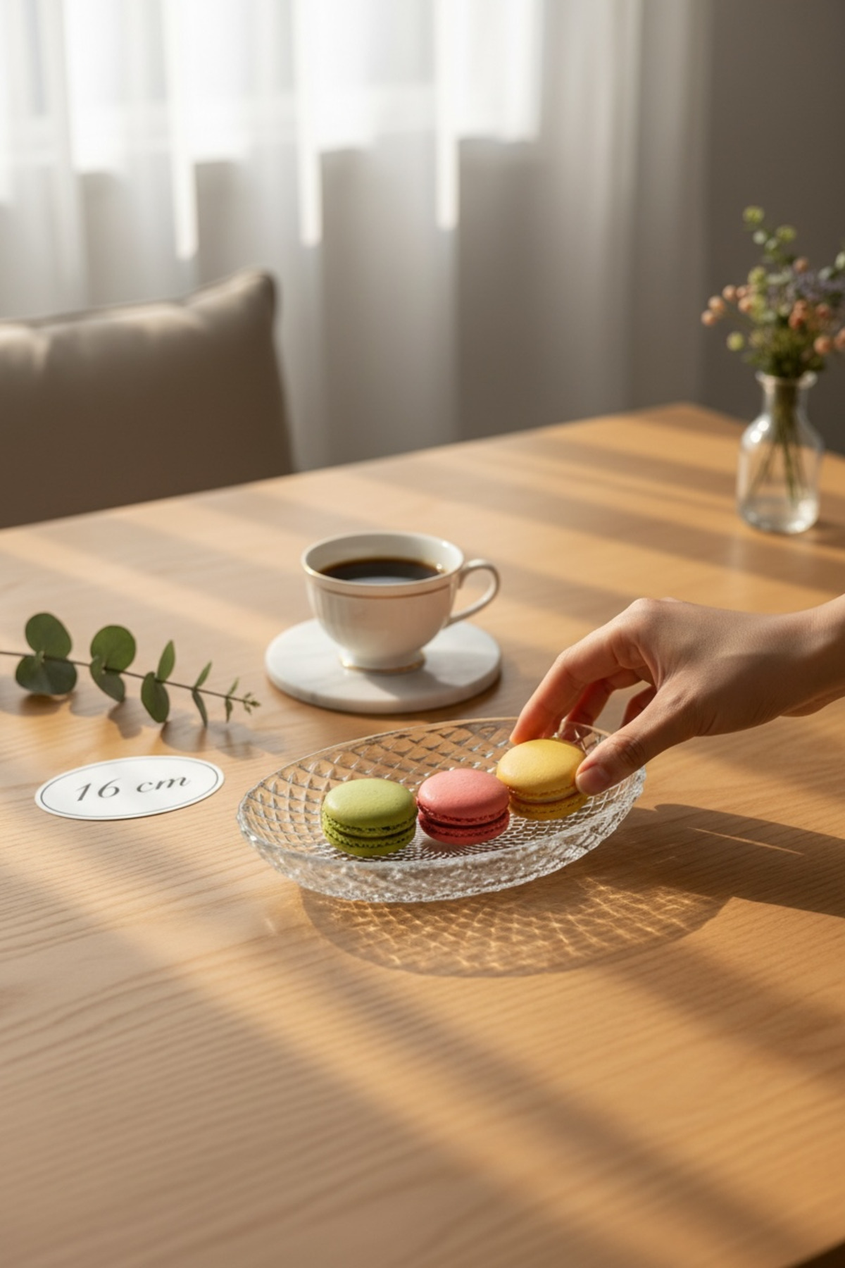 6’lı Kayık Tabağı 16 cm – Sunum Tabağı Seti, Sofra ve Servis Aksesuarı