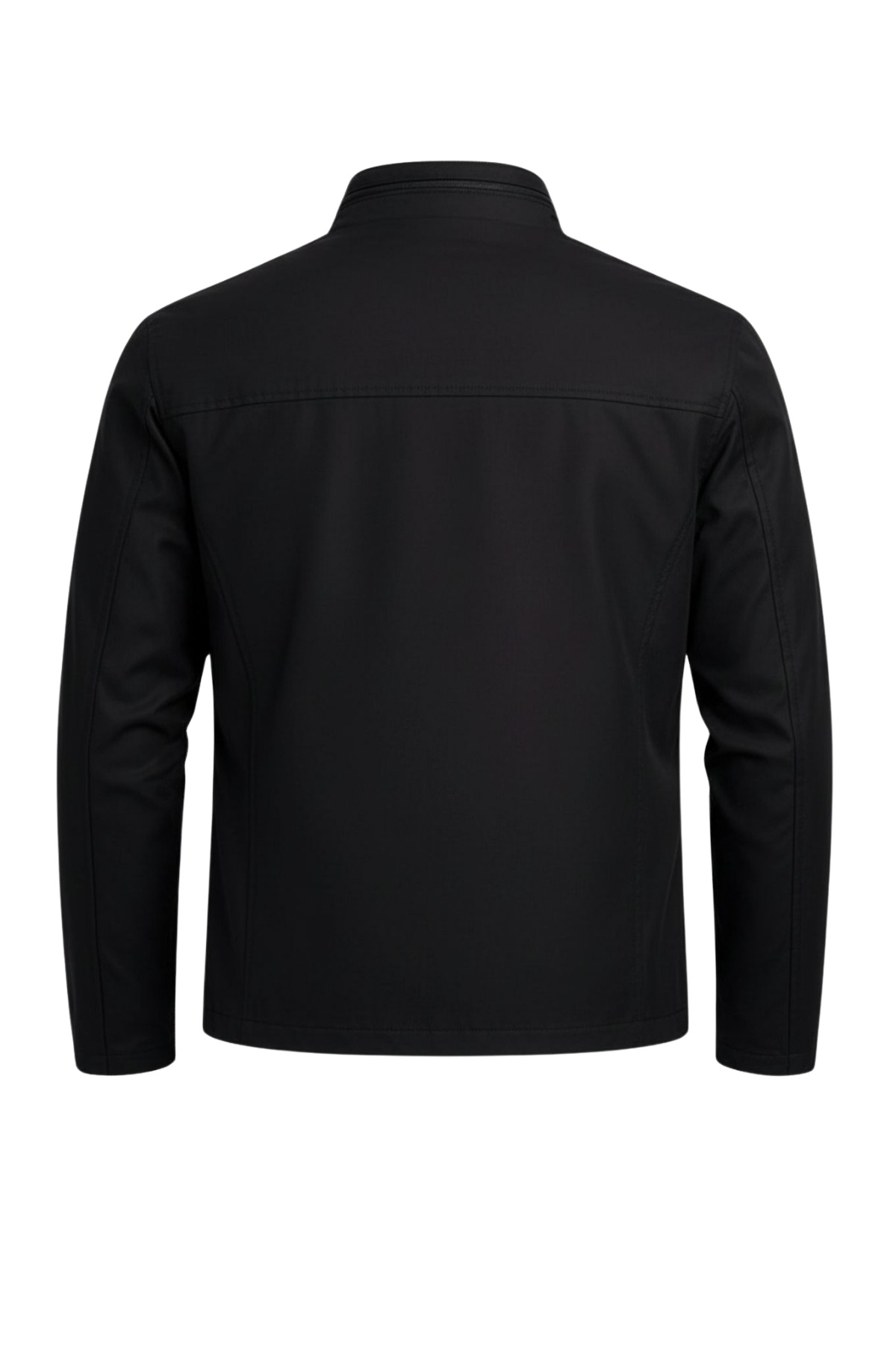 SİVAİST Siyah Erkek Pamuk Polyester Karışımlı Su Ve Rüzgar Geçirmez Mevsimlik&Yazlık Mont görsel 5
