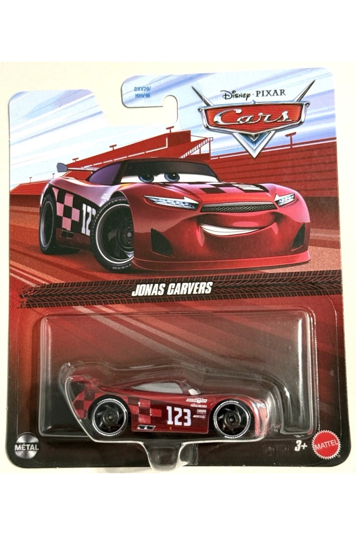 HOT WHEELS Disney Pixar Cars Jonas Carvers Metal Die Cast Oyuncak