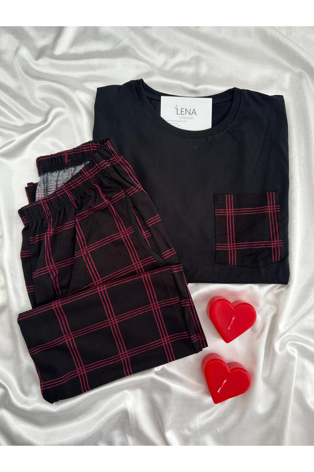 Men's Short Sleeve Pajamas Set