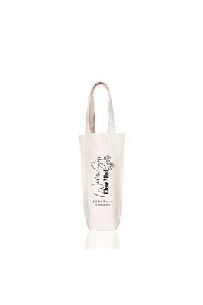 AlbiTote by Dsdesignarts Warm Sip, Clear Mind Termos Kanvas Çanta