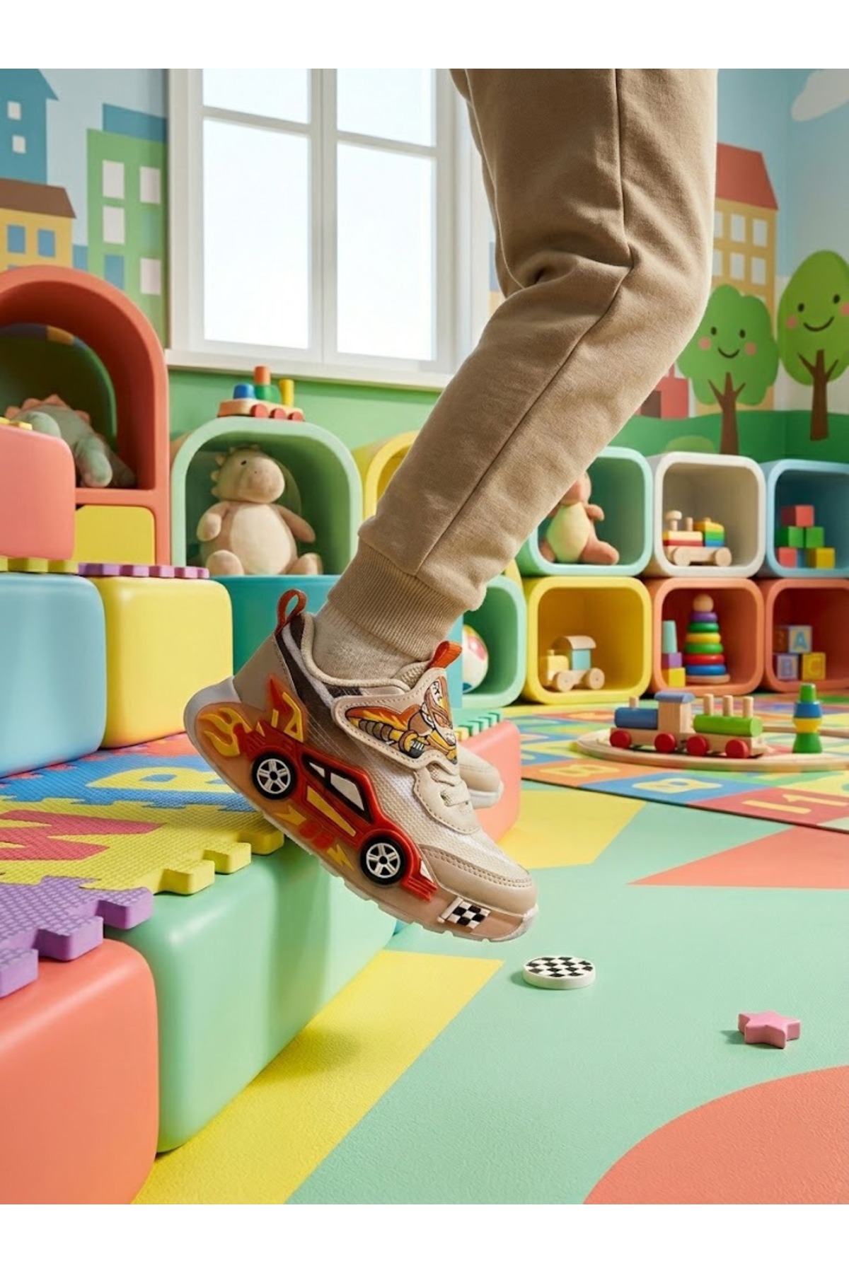 foopi Racer Işıklı Cırtlı Işıklı Erkek Spor 22-25 fotoğrafı 2 (önizleme)
