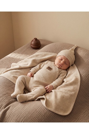 Minory Baby - %100 Pamuk 5'li Hastane Çıkışı Seti