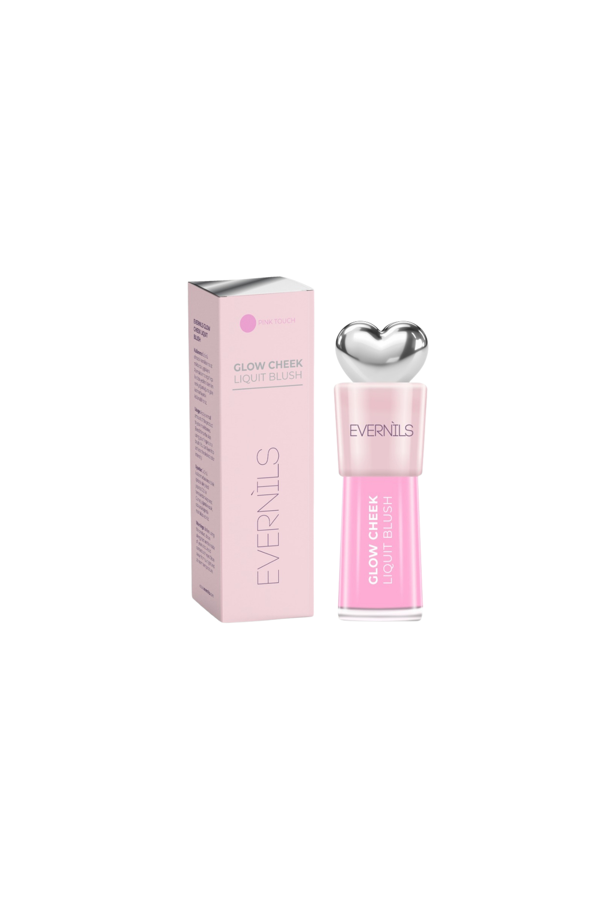 رژ گونه GLOW LIQUIT BLUSH PINK TOUCH 5ML — رژگونه صورتی — تصویر 2 از 3