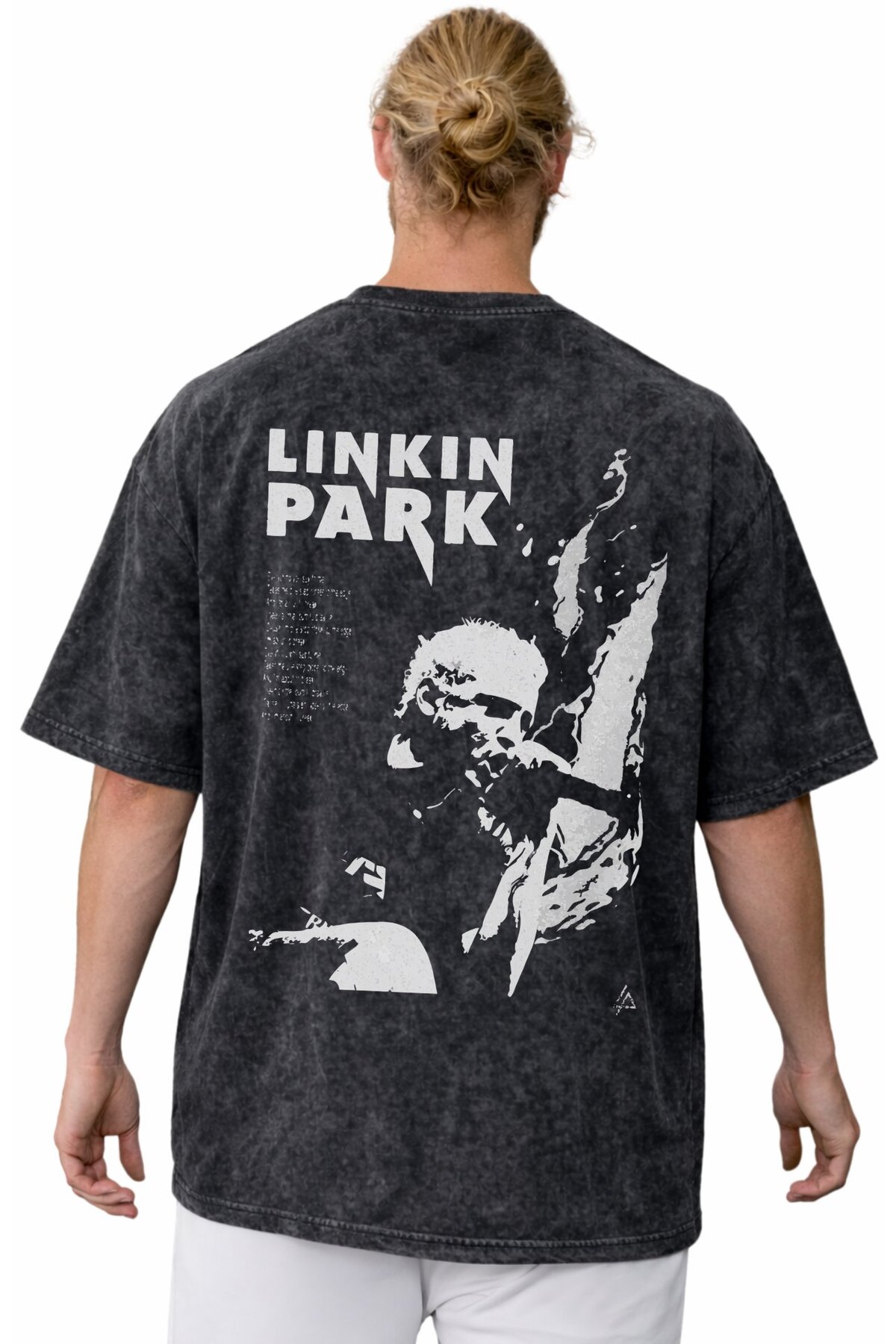 SEVBANO Linkin Park Rock Metal Müzik Grubu Baskılı Unisex Oversize