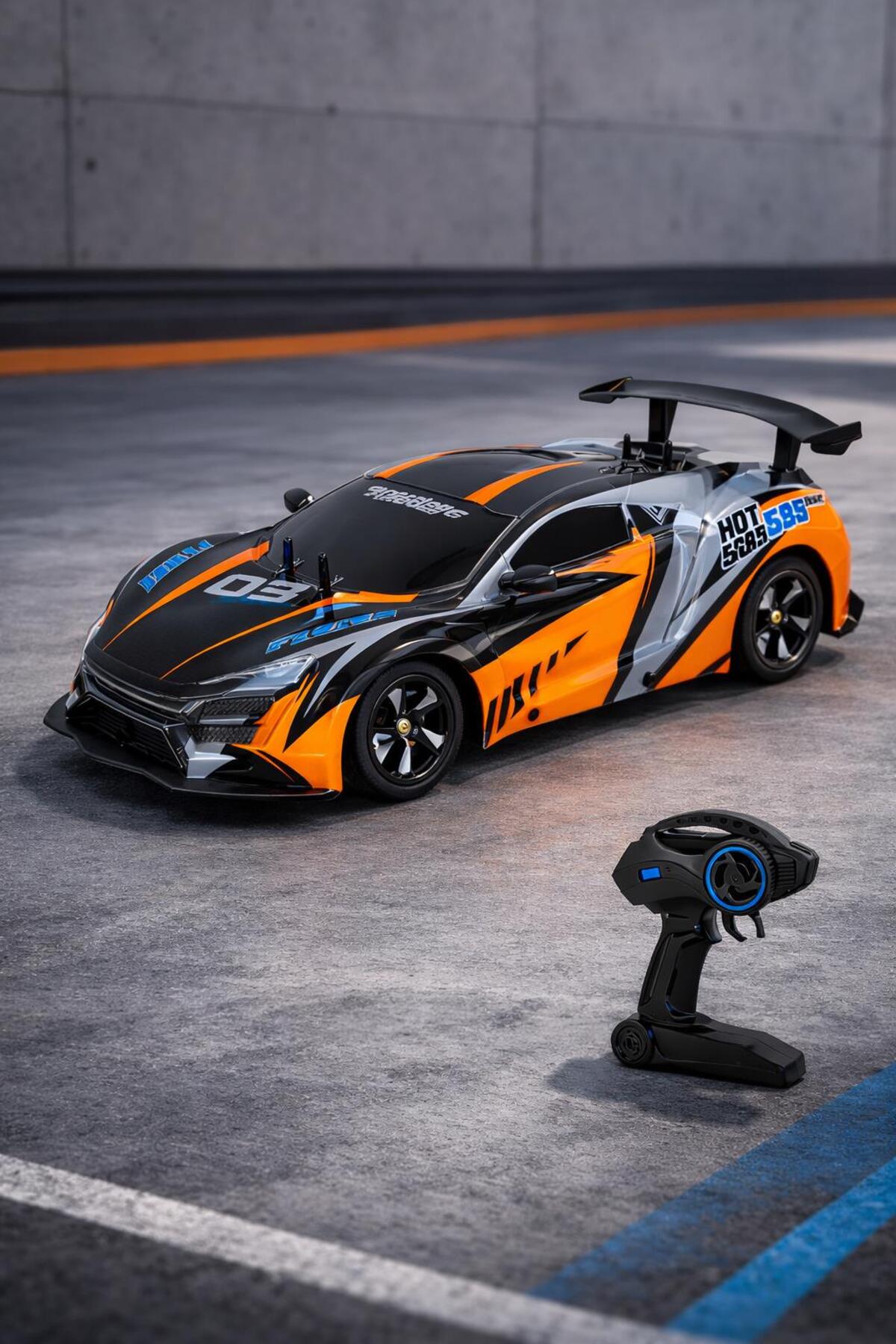 HAK İŞ OYUNCAK Uzaktan Kumandalı Crazed Champion Racing 1:10 Scale