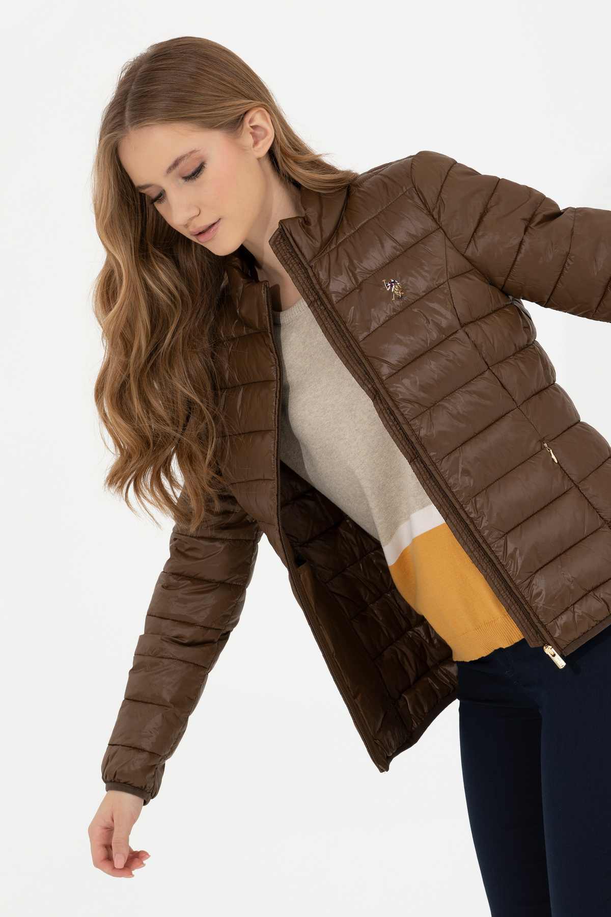 U.S. Polo Assn. Kadın Coconut Mont 50255858-VR153 görsel 4