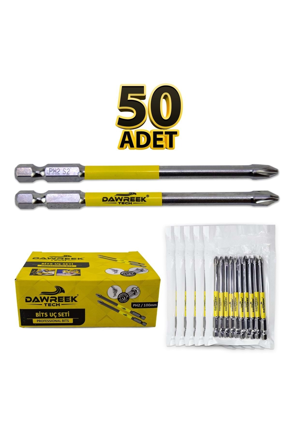 Dawreek Yuvarlak Yıldız Bist Uç PH2/100MM - Fiyatı, Yorumları