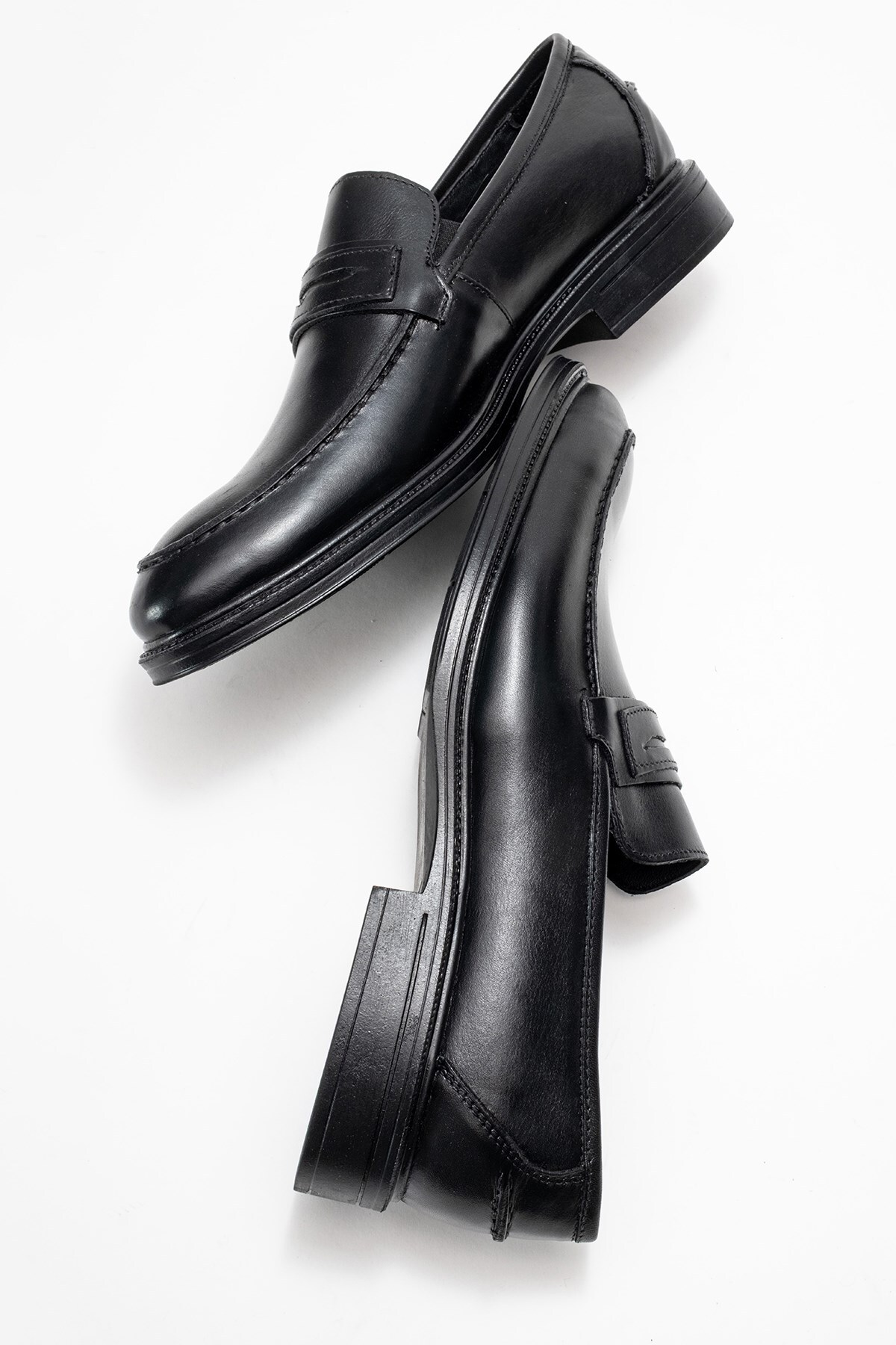 depderi  %100 Hakiki Deri, İç Dış Deri, Bağcıksız, Erkek Deri Ayakkabı - Görsel 6