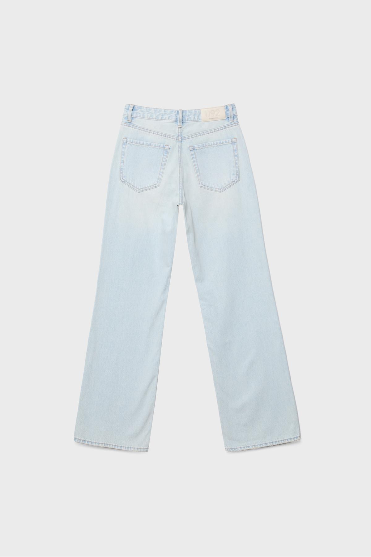 Stradivarius D92 Straight geniş paça görsel 7