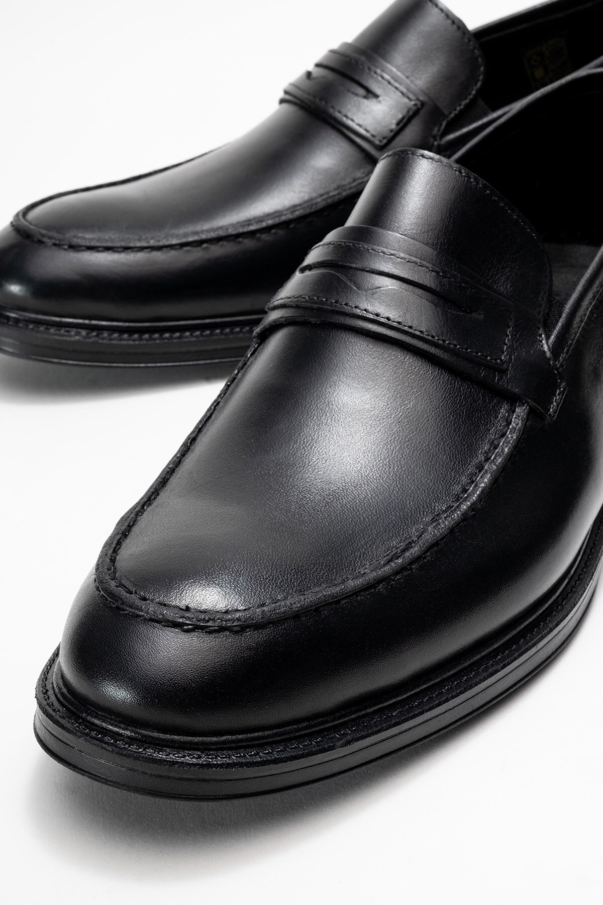 depderi  %100 Hakiki Deri, İç Dış Deri, Bağcıksız, Erkek Deri Ayakkabı - Görsel 2