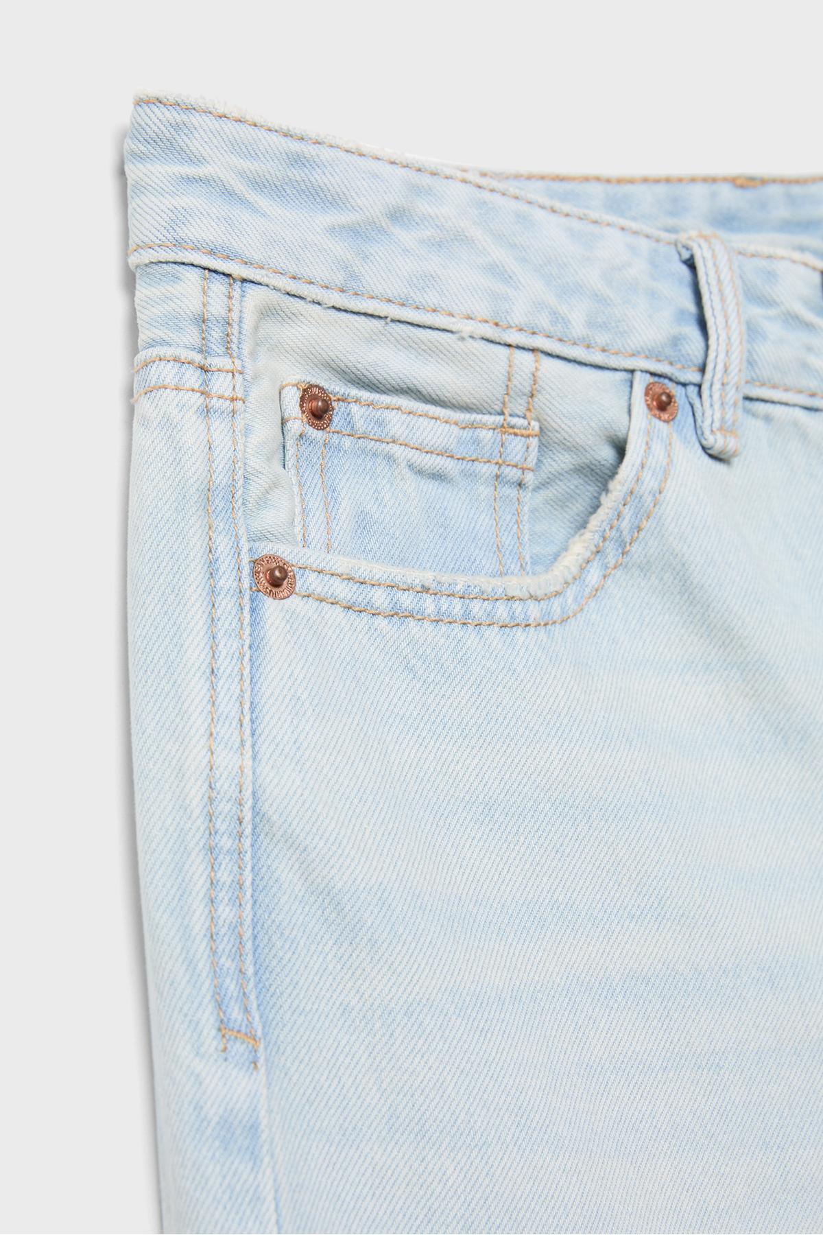 Stradivarius D92 Straight geniş paça görsel 8