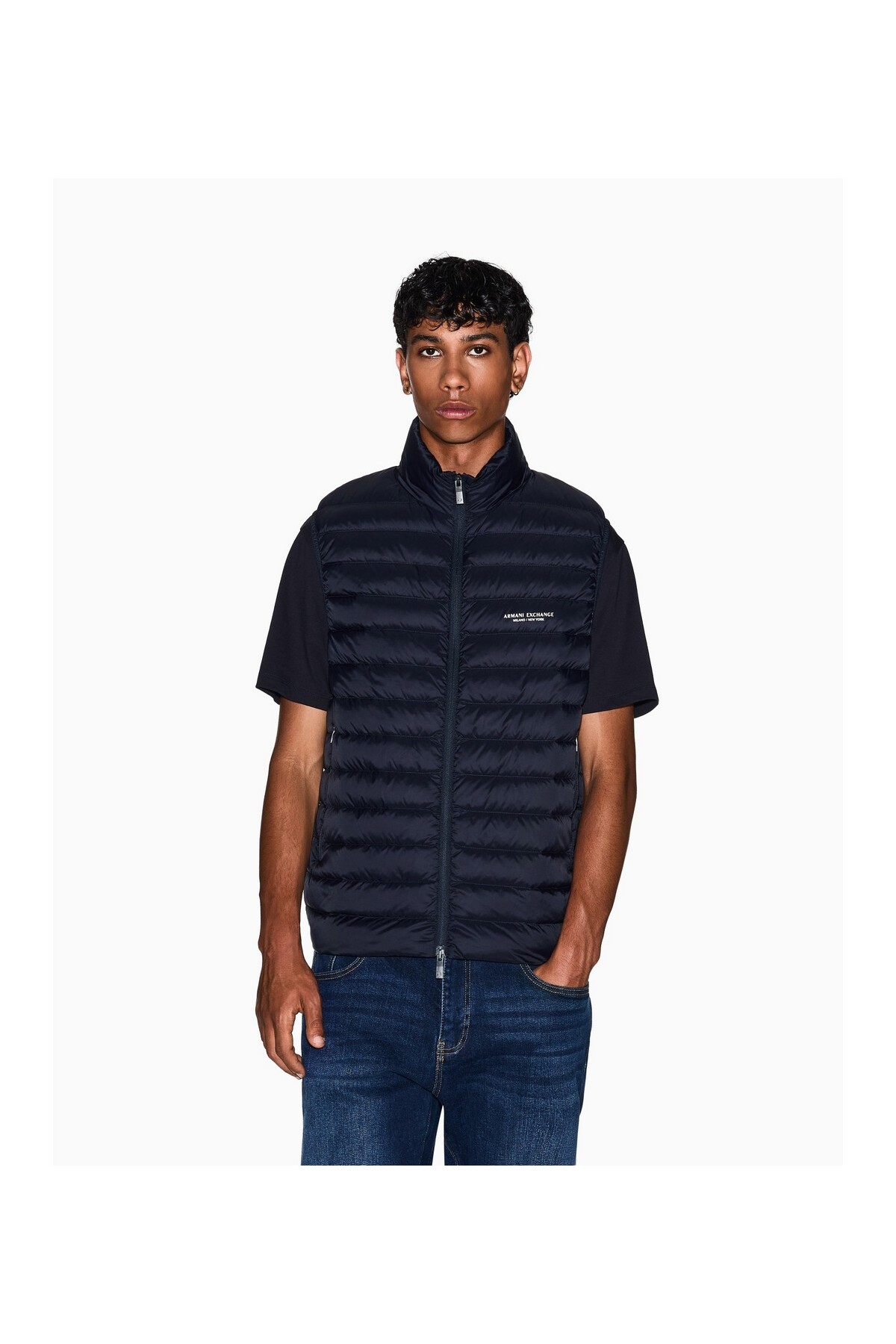 جلیقه مردانه XM001576AF16927 آرمانی اکسچنج جلیقه Armani Exchange