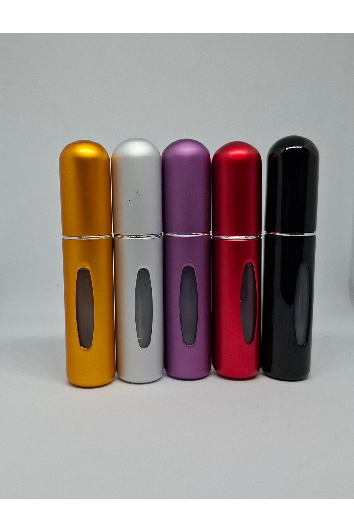 5 ML ALUMINIUM (3 PCS) REFILLABLE EMPTY POCKET PERFUME BOTTLE