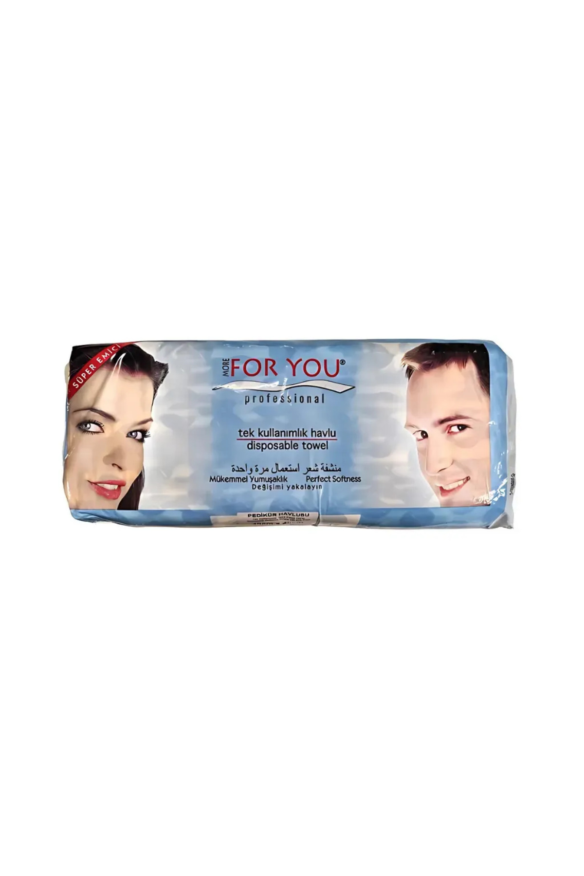 Butik More For You Tek Kullanımlık Pedikür Havlusu Katlanmış 100’lü — FR-8681065800259-TR