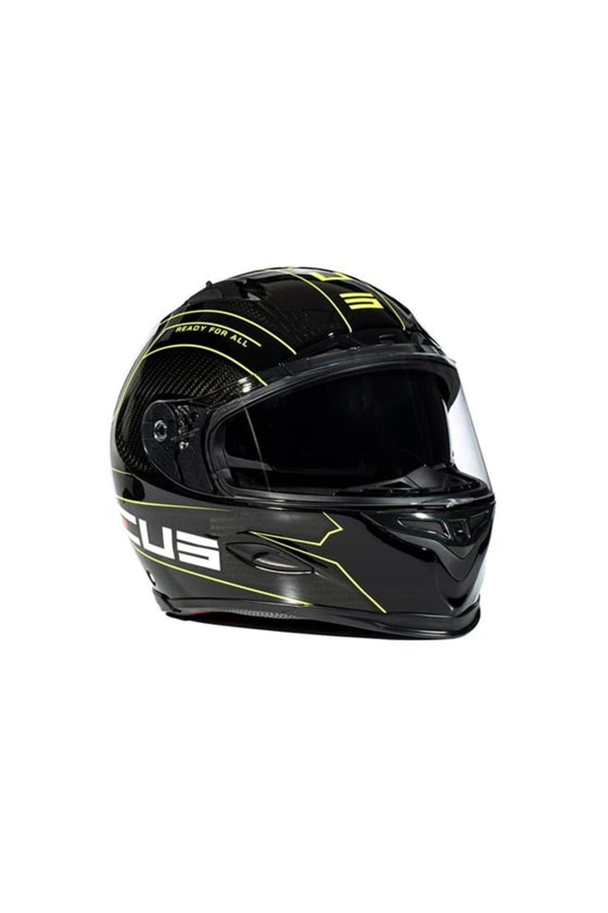 ZEUS KASK/ZS-1800B GLOSS CARBON AM8 FLUO YLW - Fiyatı