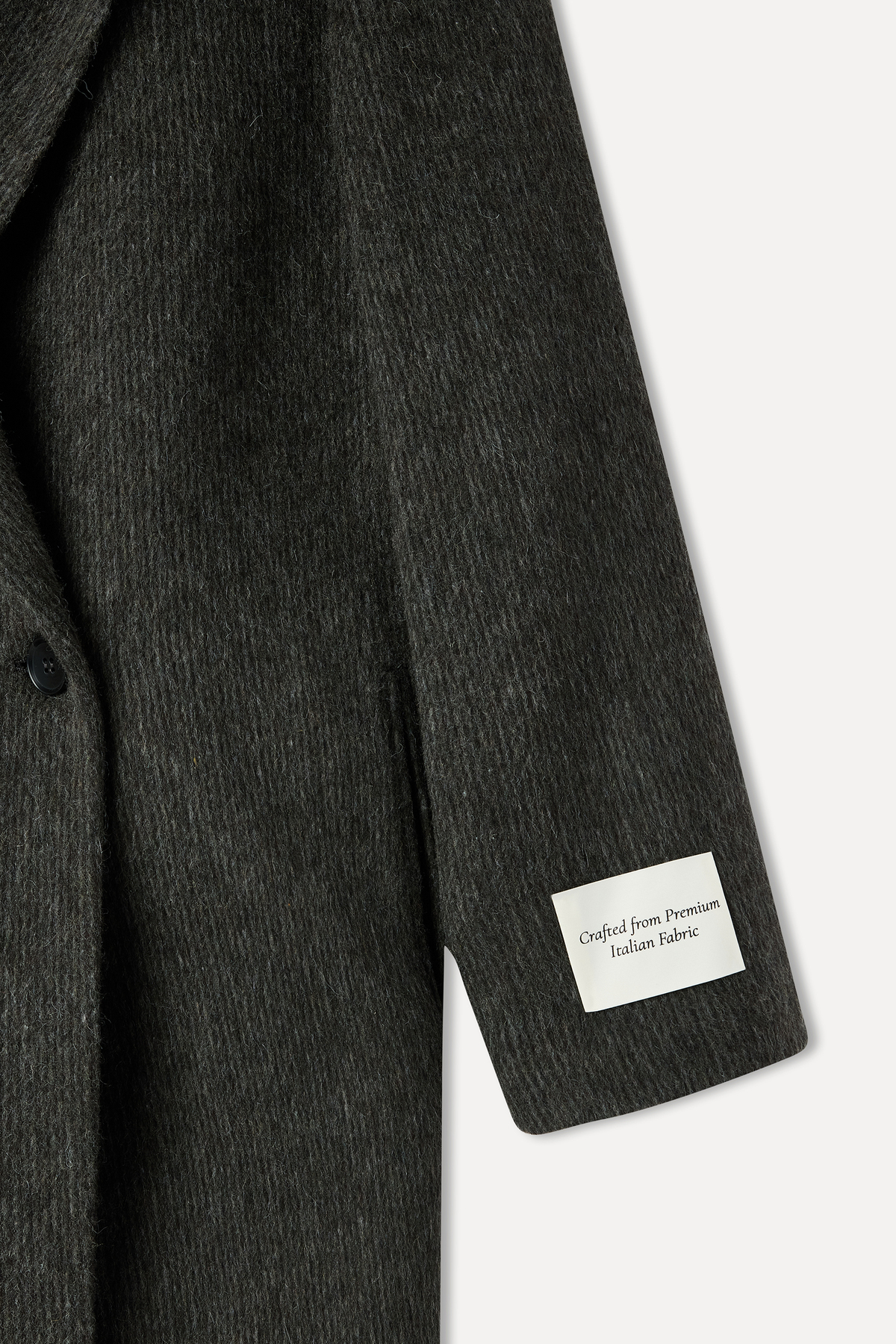 Mudo  YÜN KARIŞIMLI UZUN PALTO - Görsel 3